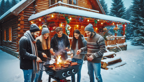 Wintergrillen an der Wundertüte